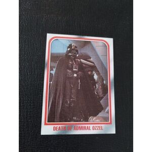 1980 Topps Star Wars Empire Strikes Back #34 Death Of Admiral